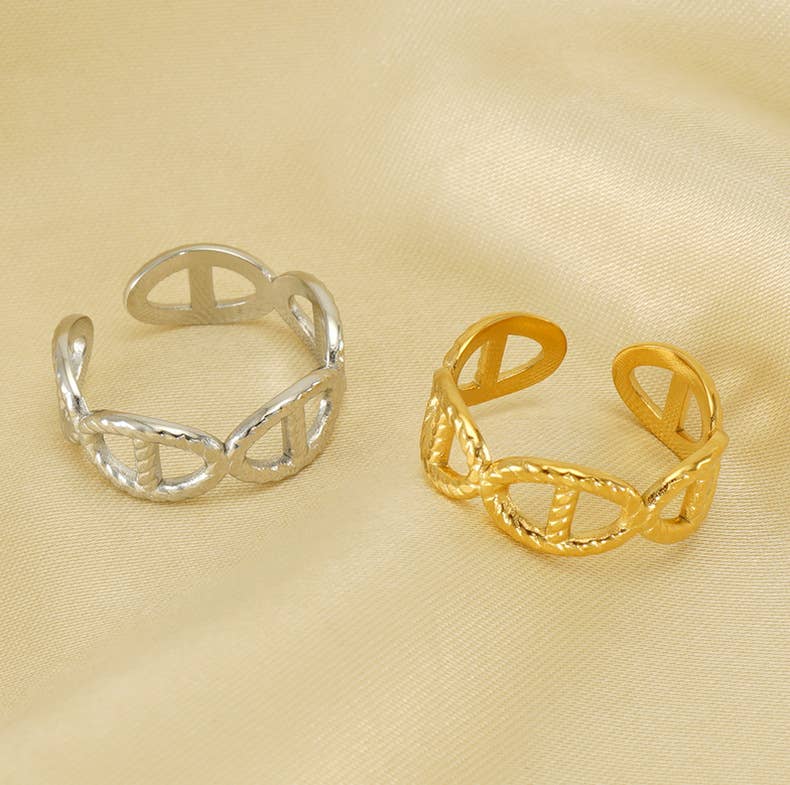 Adjustable Stainless Steel - Fashion Jewelry