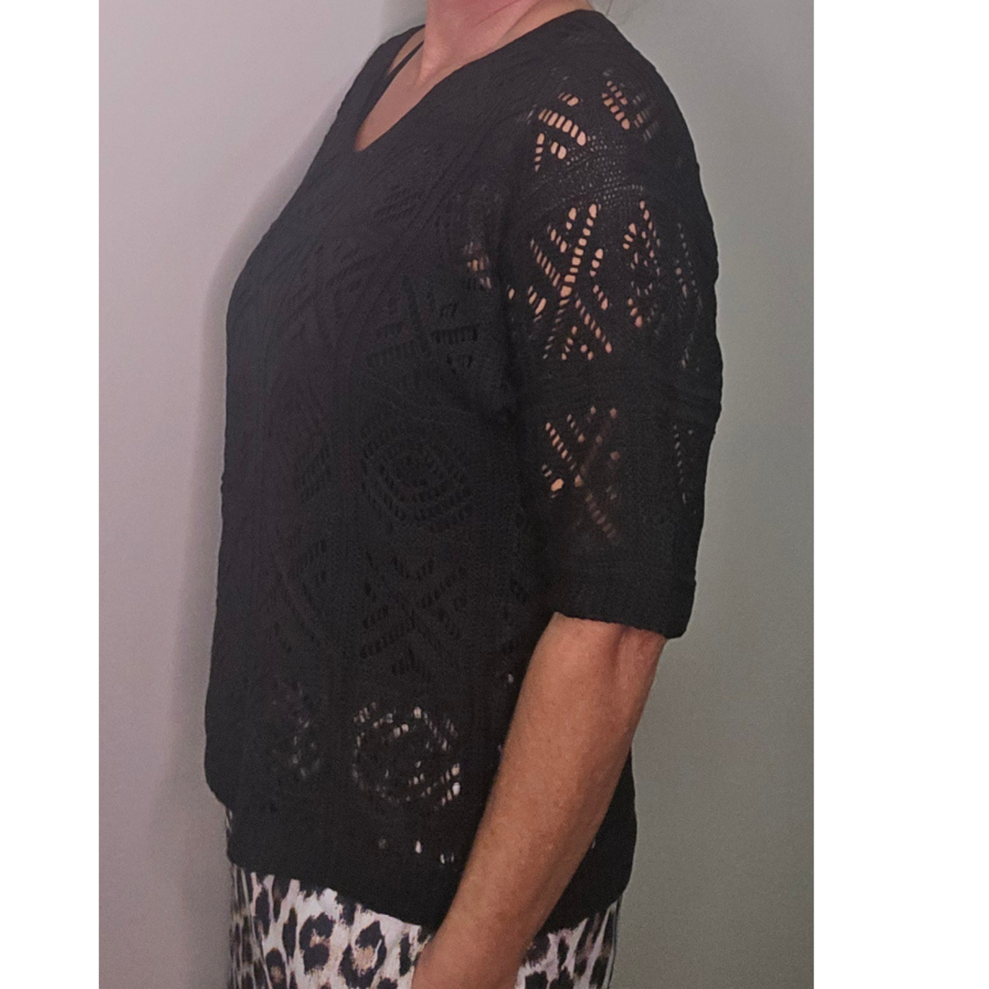 On The Edge Crochet Top