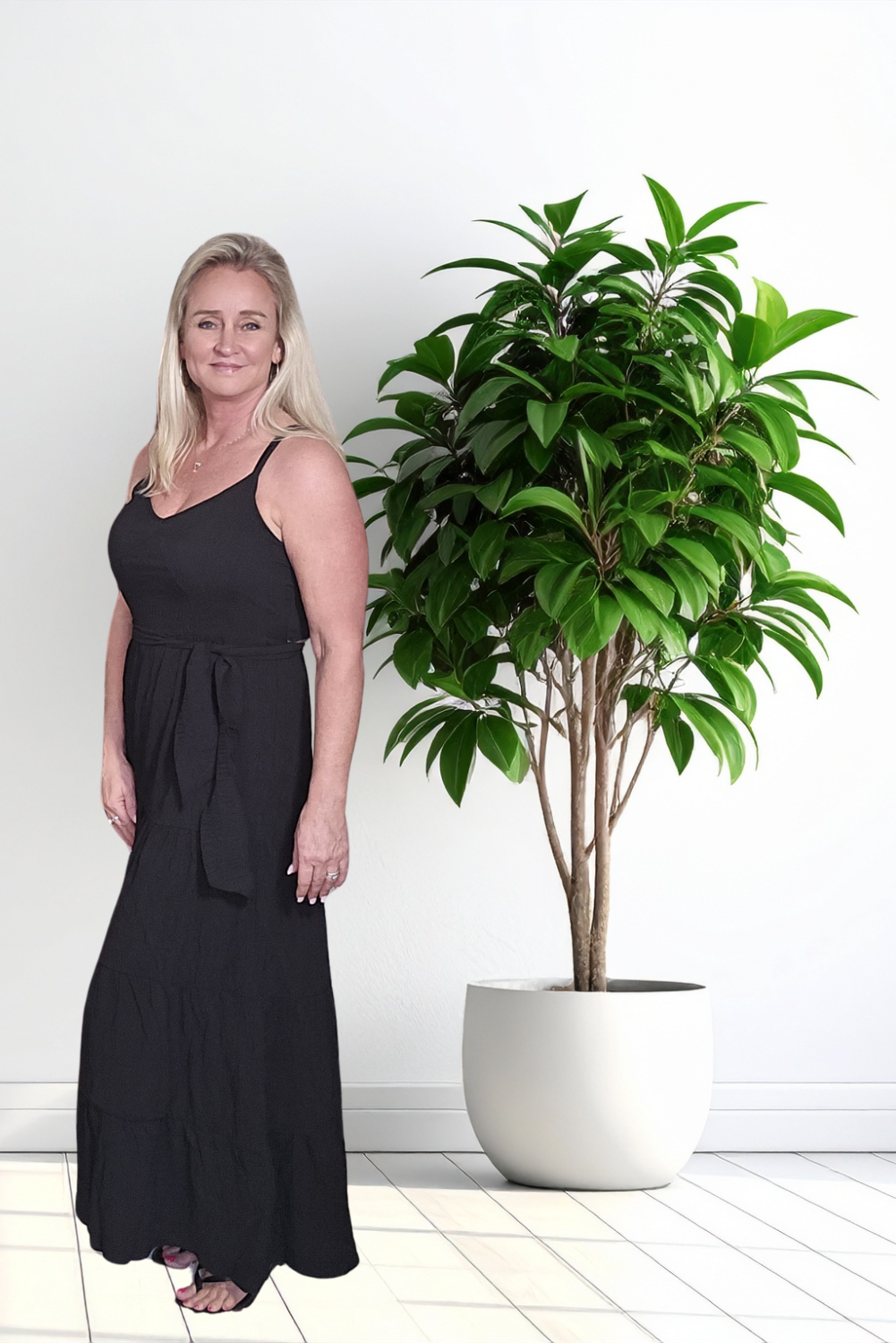 Bohemian Black Beauty Maxi Dress