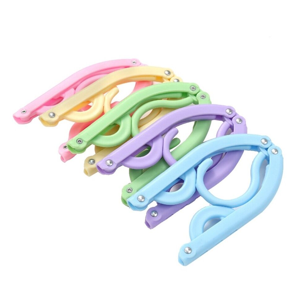 Foldable Travel Hangers (8pk)
