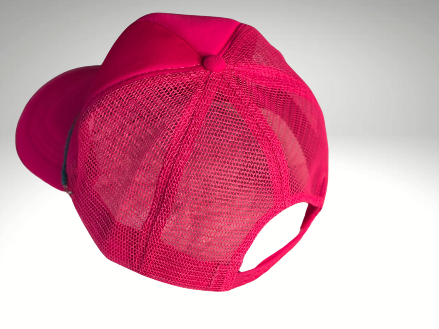 BRUH FORMERLY KNOW AS MOM- Neon Pink Trucker Hat