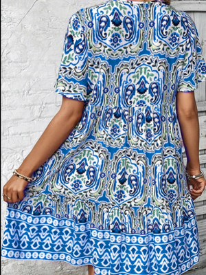 Pink Bohemian Print