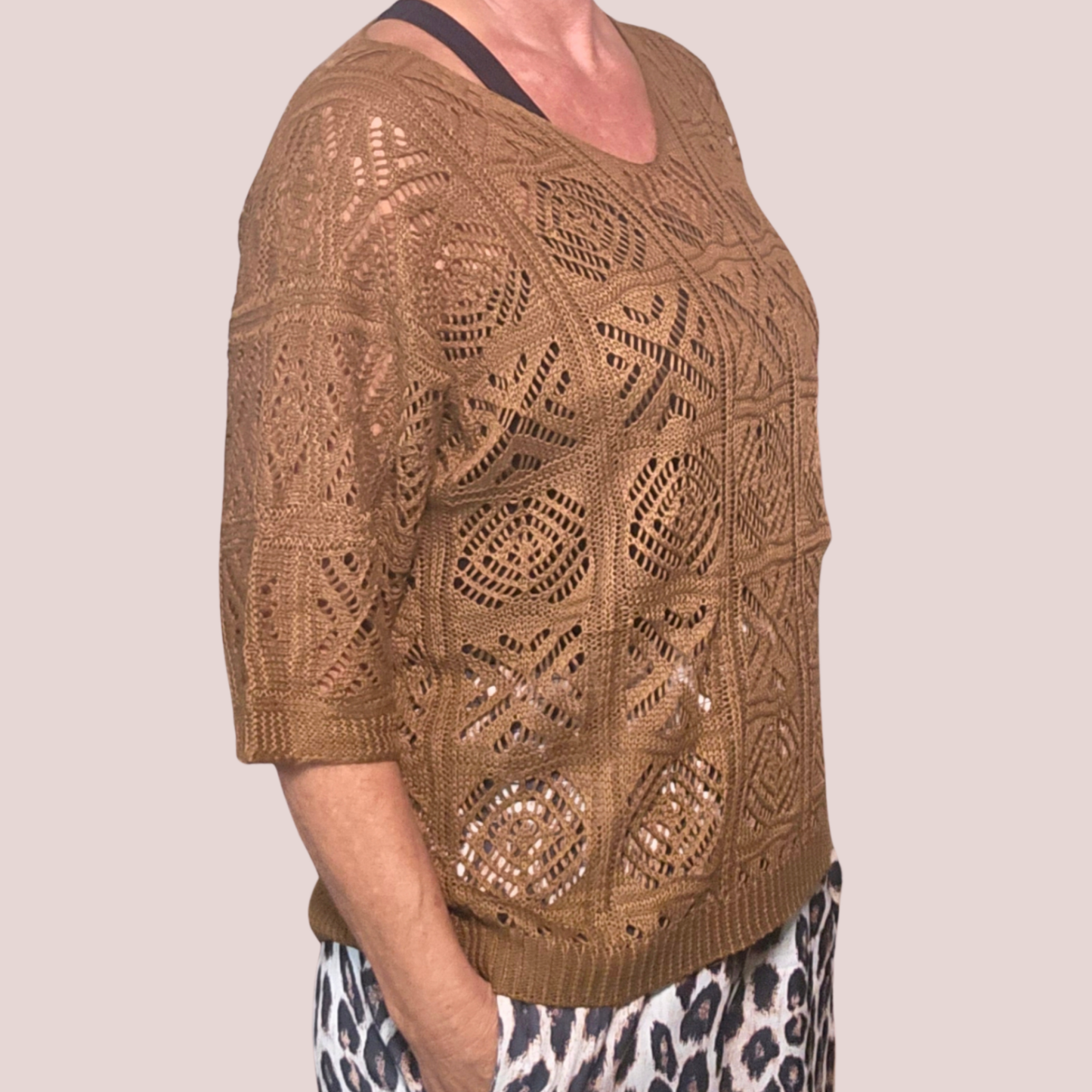 On The Edge Crochet Top