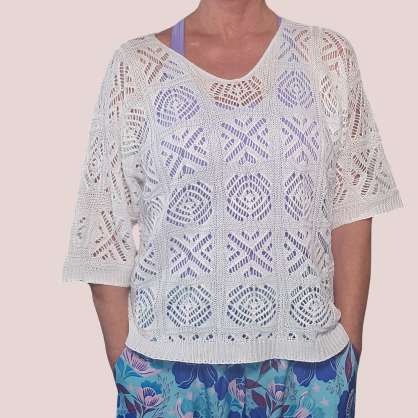 On The Edge Crochet Top