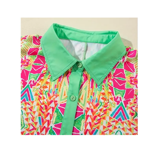 Sunset Mosaic Shirt