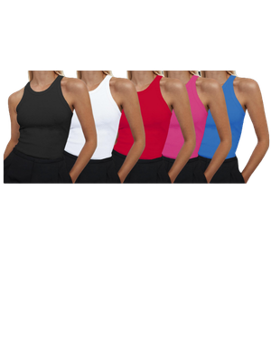 Ribbed Razor Back Tank