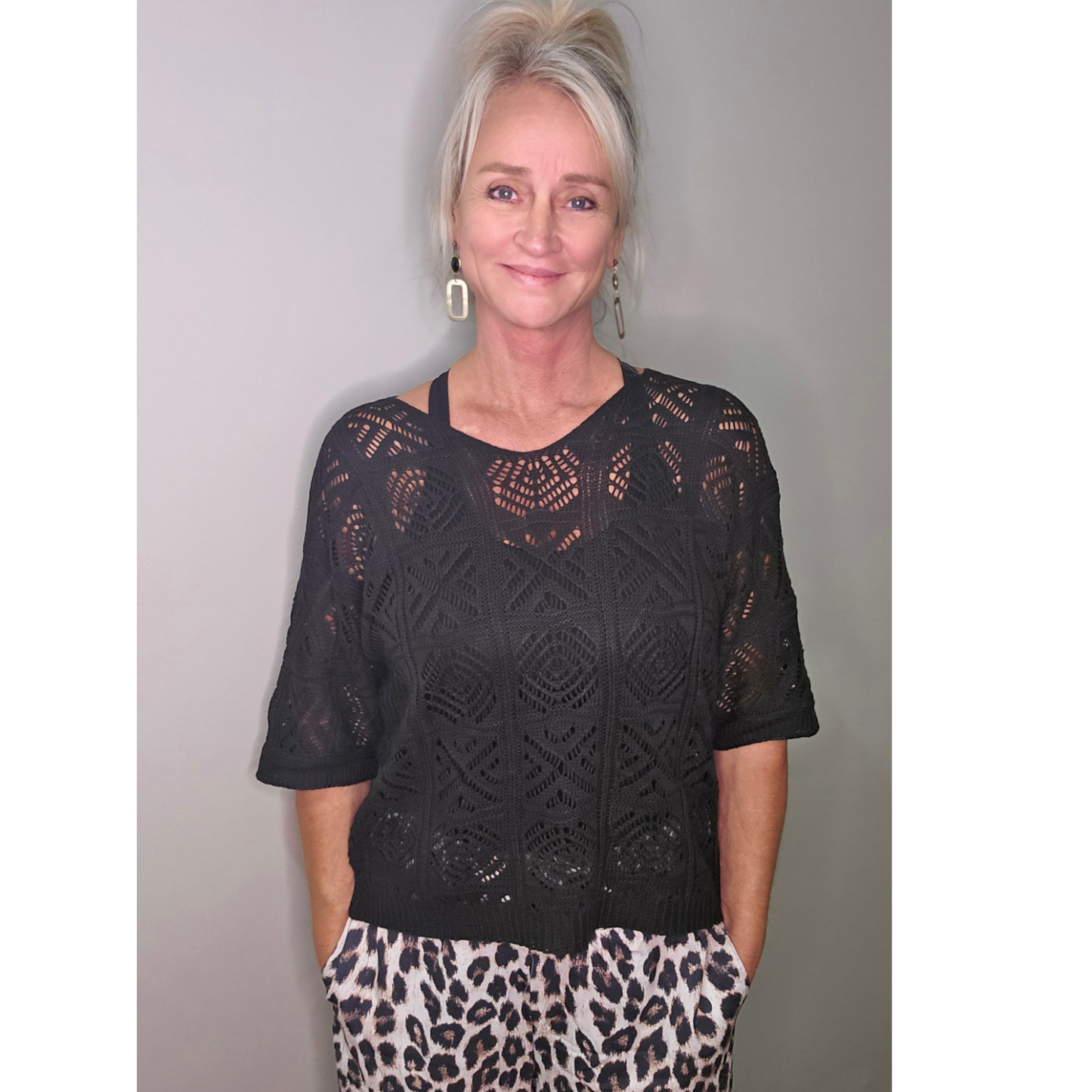 On The Edge Crochet Top