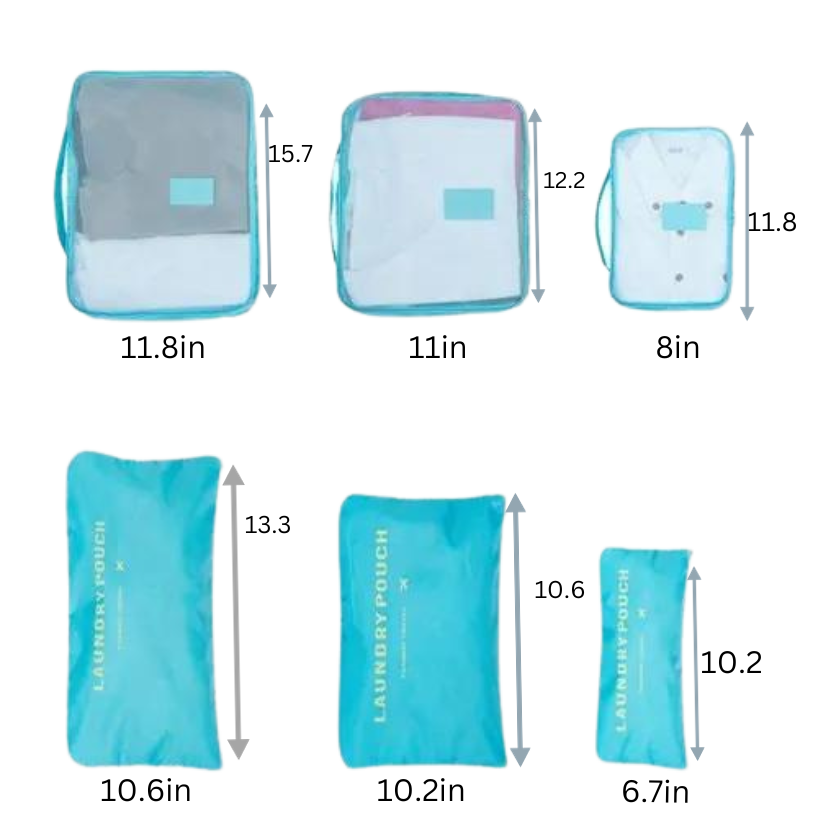 Travel Packing Cubes ( 4 colors)
