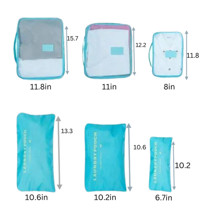 Travel Packing Cubes ( 4 colors)