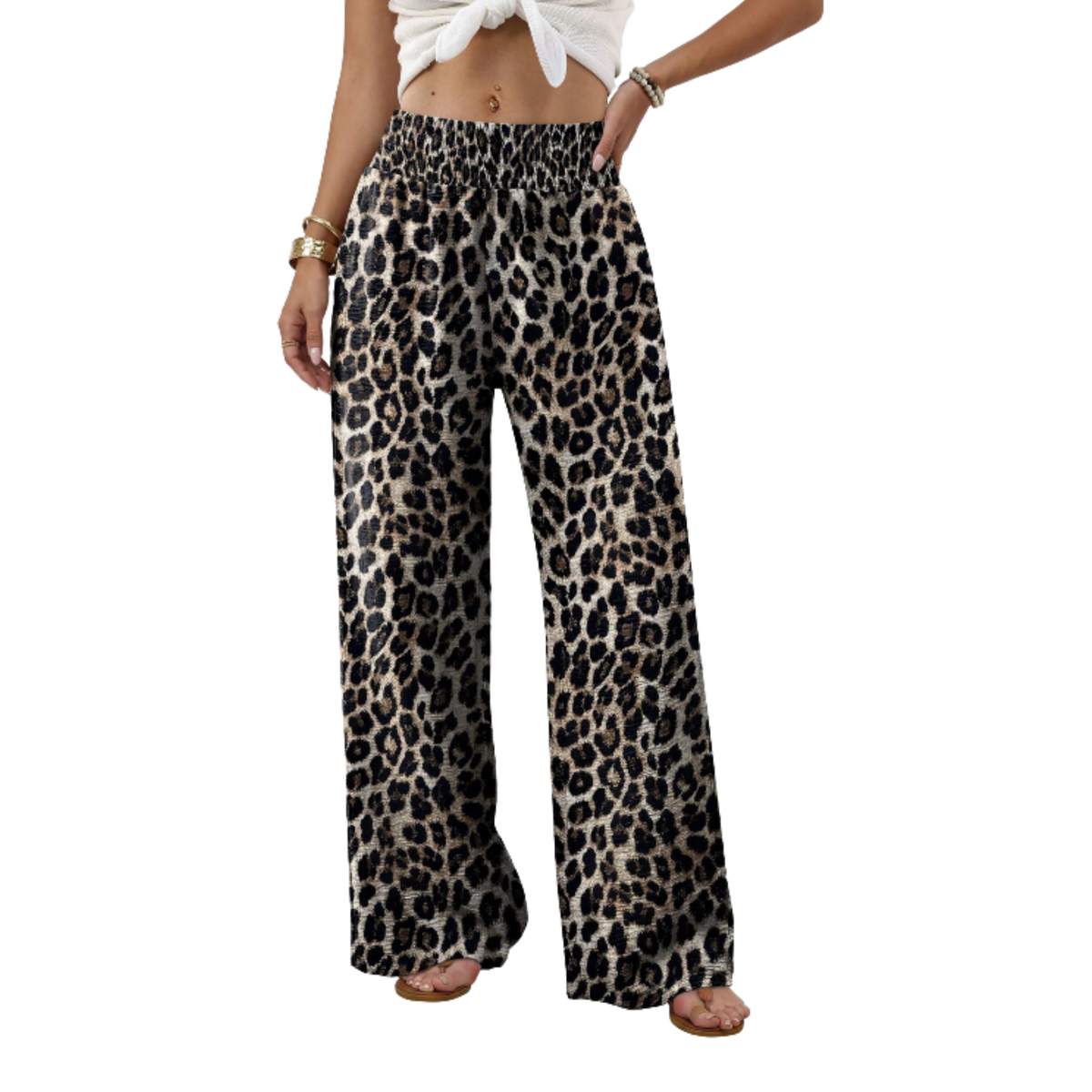 Leopard Luxe Pants